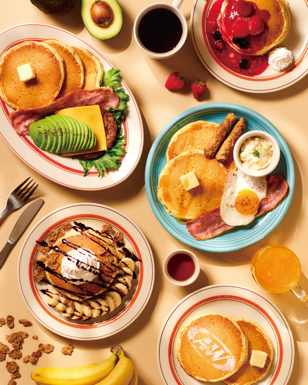 朝をちょっと良くする　A&W Casual DININGのモーニング