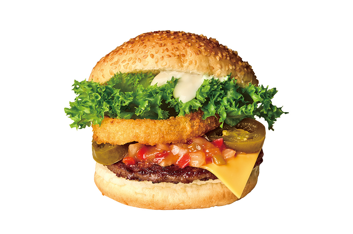 サマーホットサルサバーガー