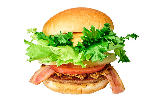 ダブルレタスのフレッシュベジバーガー