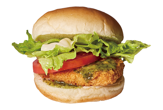 バジルフィッシュサンド