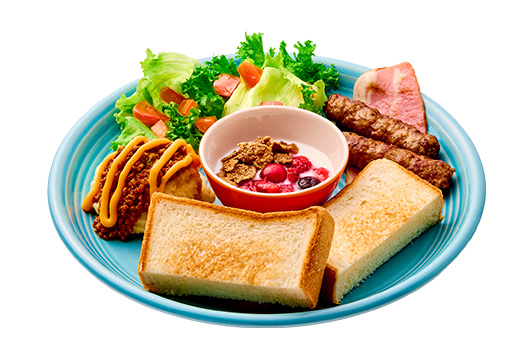 BREAKFAST 朝の時間帯メニュー